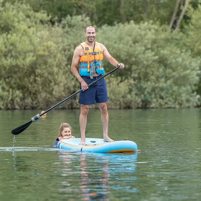 Paddleboarding on the cotswold lakes