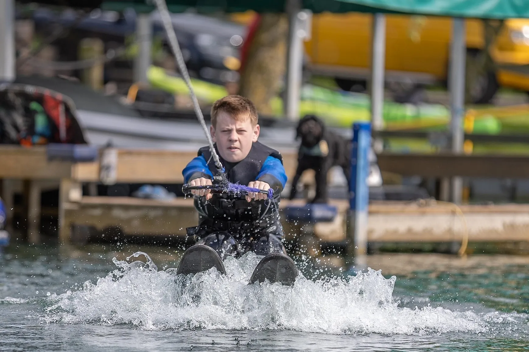 Waterskiing