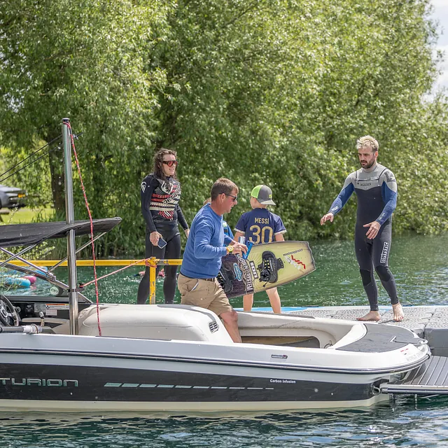 Wakeboarding lesson