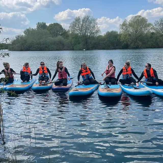 Paddle boarding event