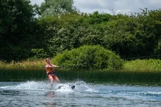 waterskiing