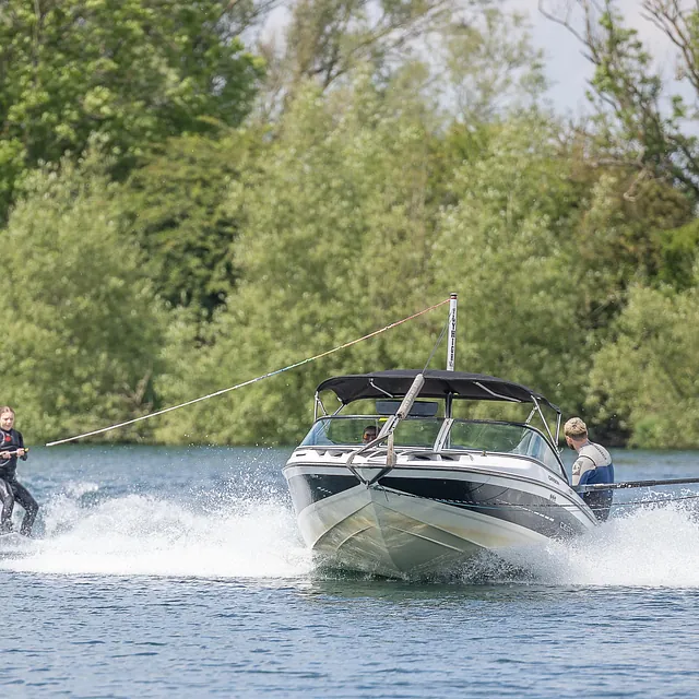 Wakeboarding on the Cotswold Water Park