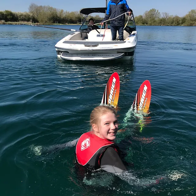 water skiing