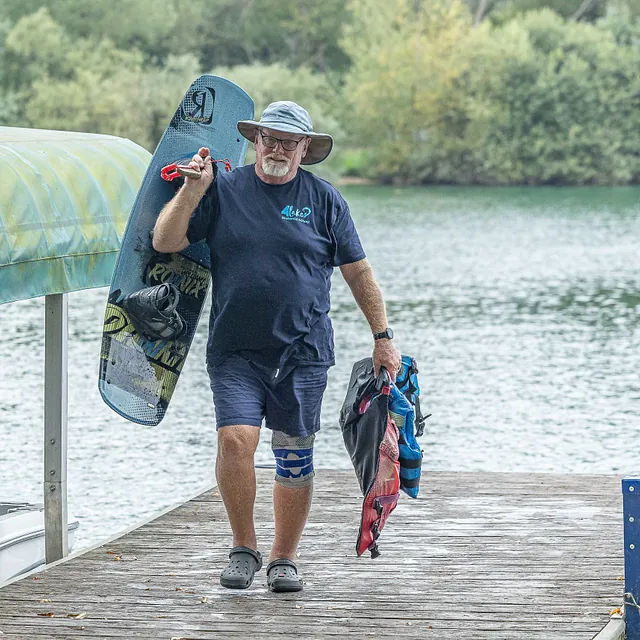 Fun on the cotswold lake