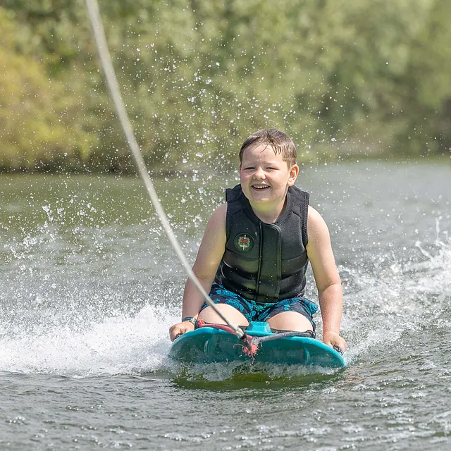 Wakeboarding on the Cotswold Water Park