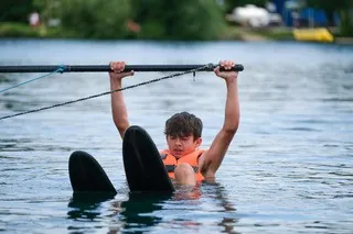 waterskiing